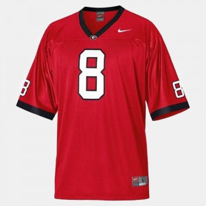 #8 A.J. Green Georgia Bulldogs College Football For Kids Jersey - Red