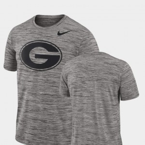 Georgia Bulldogs 2018 Player Travel Legend Performance Men T-Shirt - Charcoal