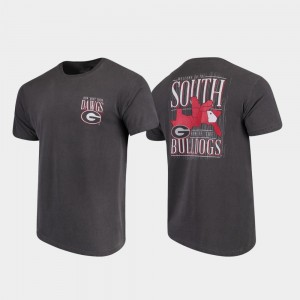 Georgia Bulldogs Welcome to the South For Men's Comfort Colors T-Shirt - Gray