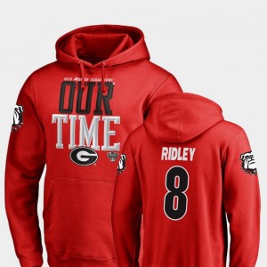 #8 Riley Ridley Georgia Bulldogs 2019 Sugar Bowl Bound For Men Counter Hoodie - Red