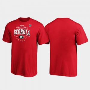 Georgia Bulldogs 2020 Sugar Bowl Bound Tackle Youth T-Shirt - Red